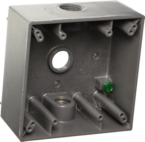 2 1 2 side mount metal box|Hubbell.